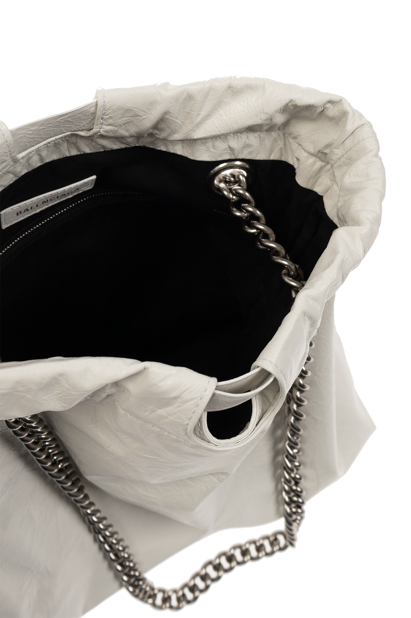 SchaferandweinerShops AS - White 'Crush Small' shoulder bag